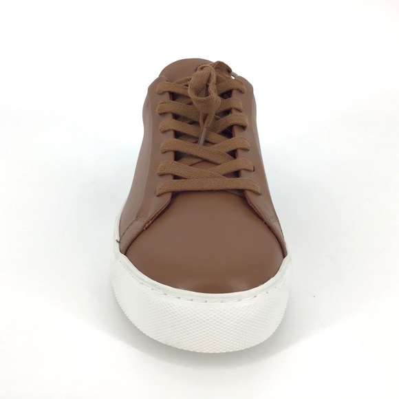 Kurt Geiger London NWOT Tan Leather Trainers, M7/W9 - Picture 9 of 16